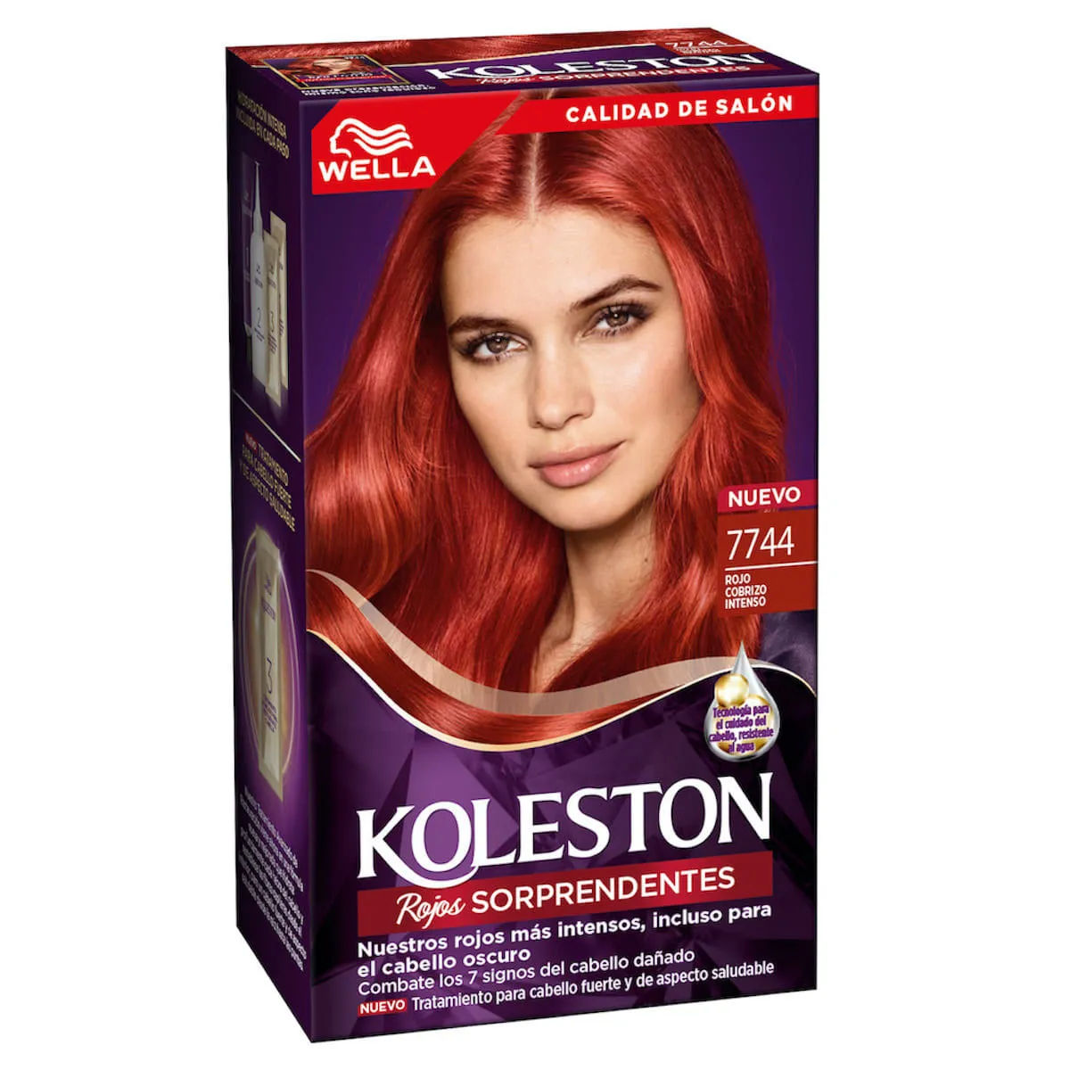 Imagen de Koleston 7744 Rojo Cobrizo Intenso