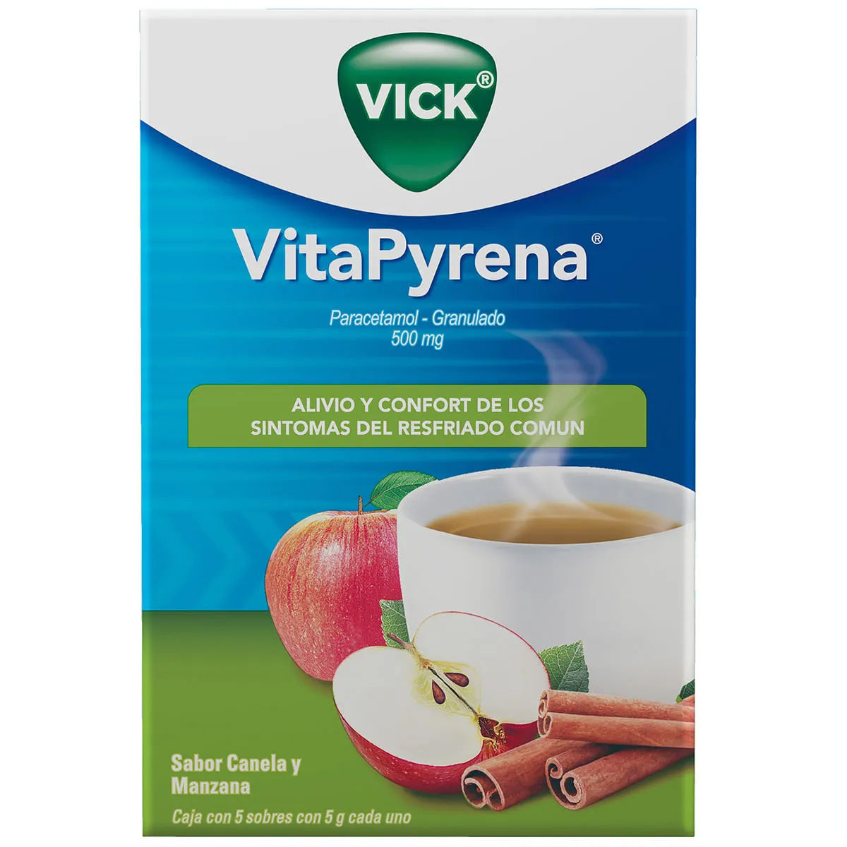 Imagen de Vick Pyrena Sabor Canela Y Manzana