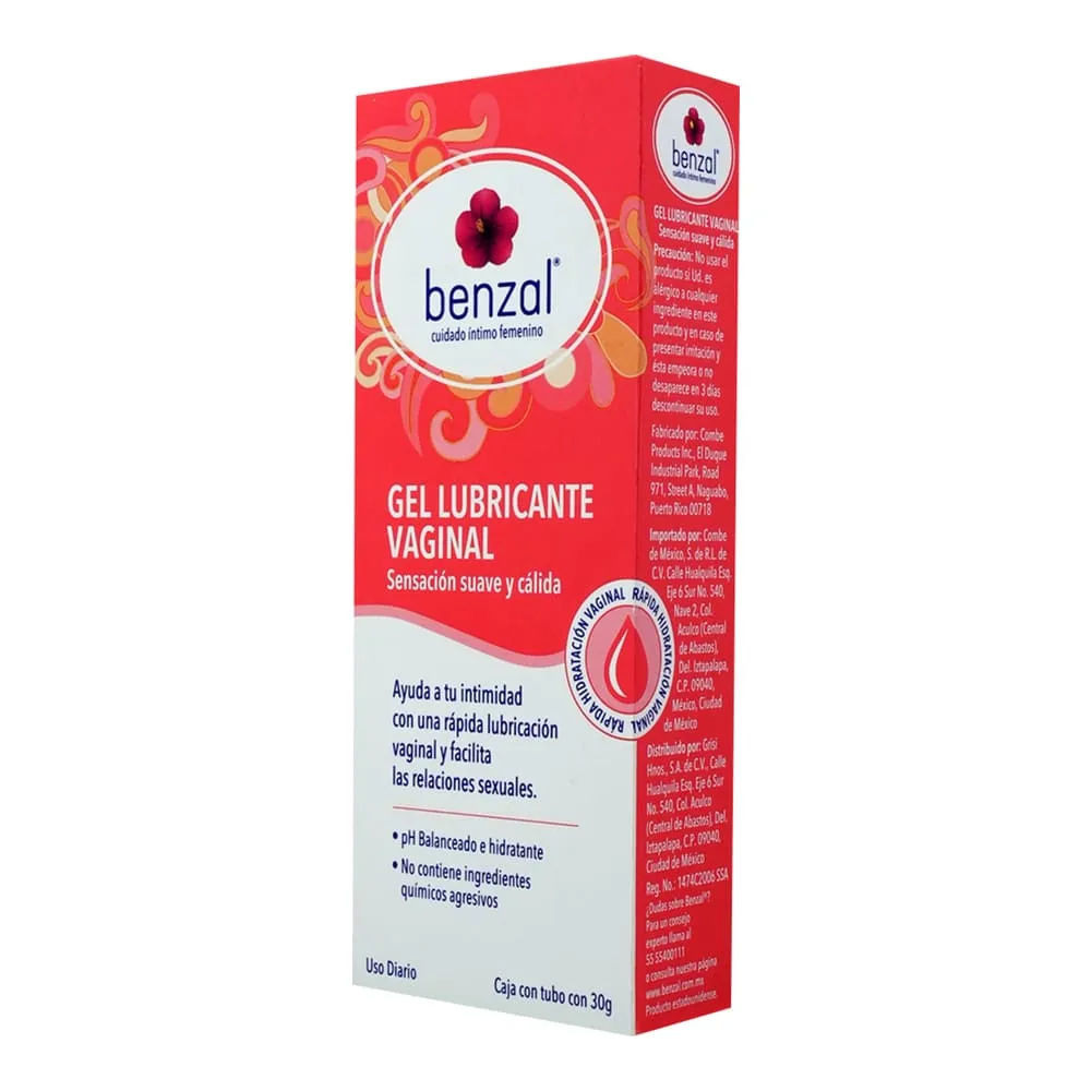 Imagen de Benzal Gel Lubricante Vaginal