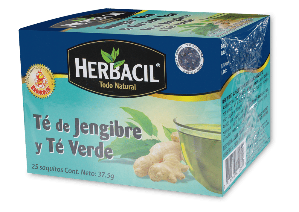 Té de Jengibre y Té Verde