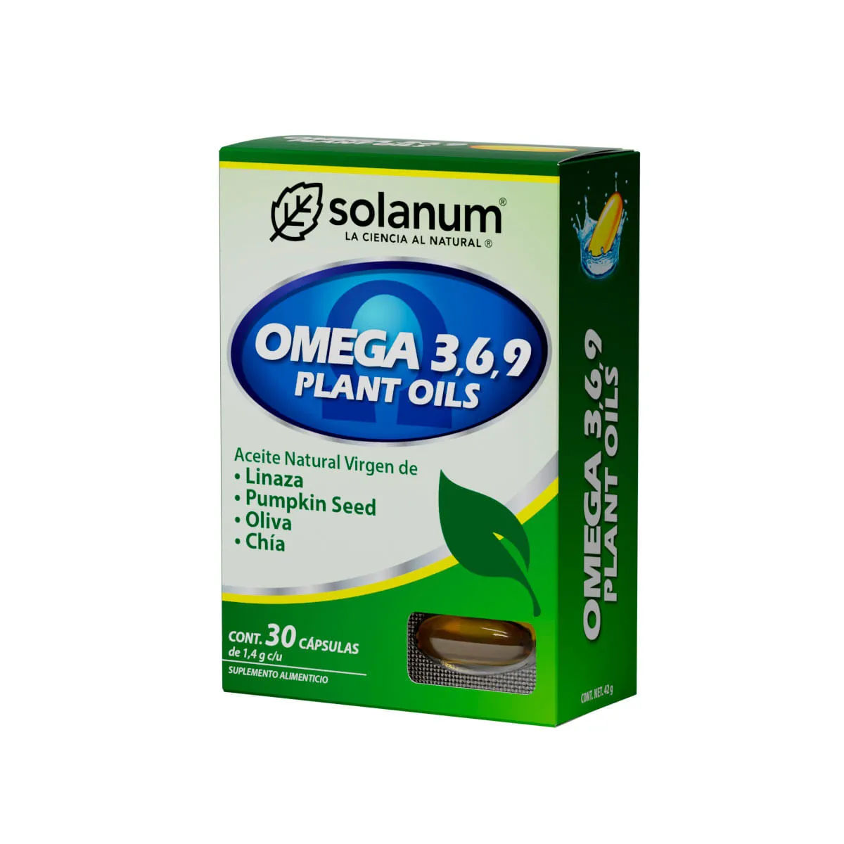 Imagen de Omega 3,6,9 Plant Oils