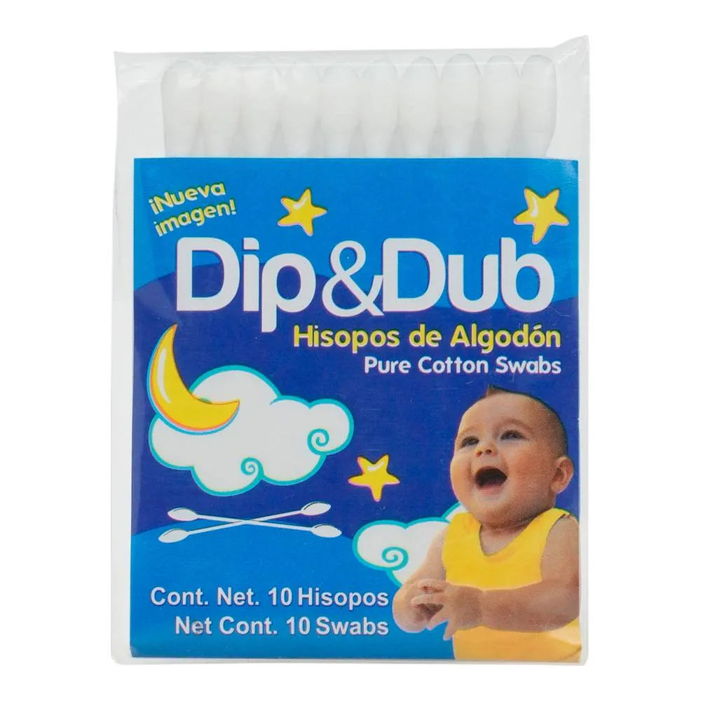 Imagen de Dip & Dub Hisopos de Algodón