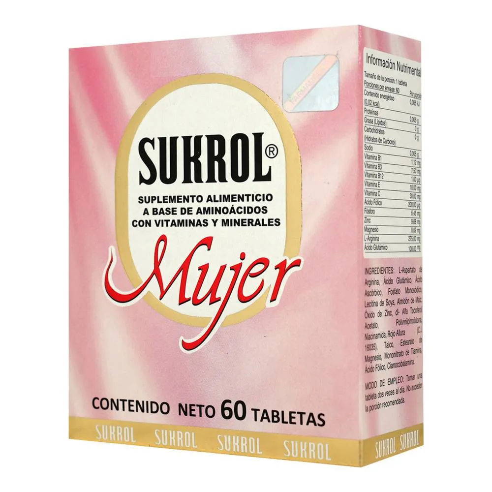 Imagen de Sukrol Mujer Tabletas