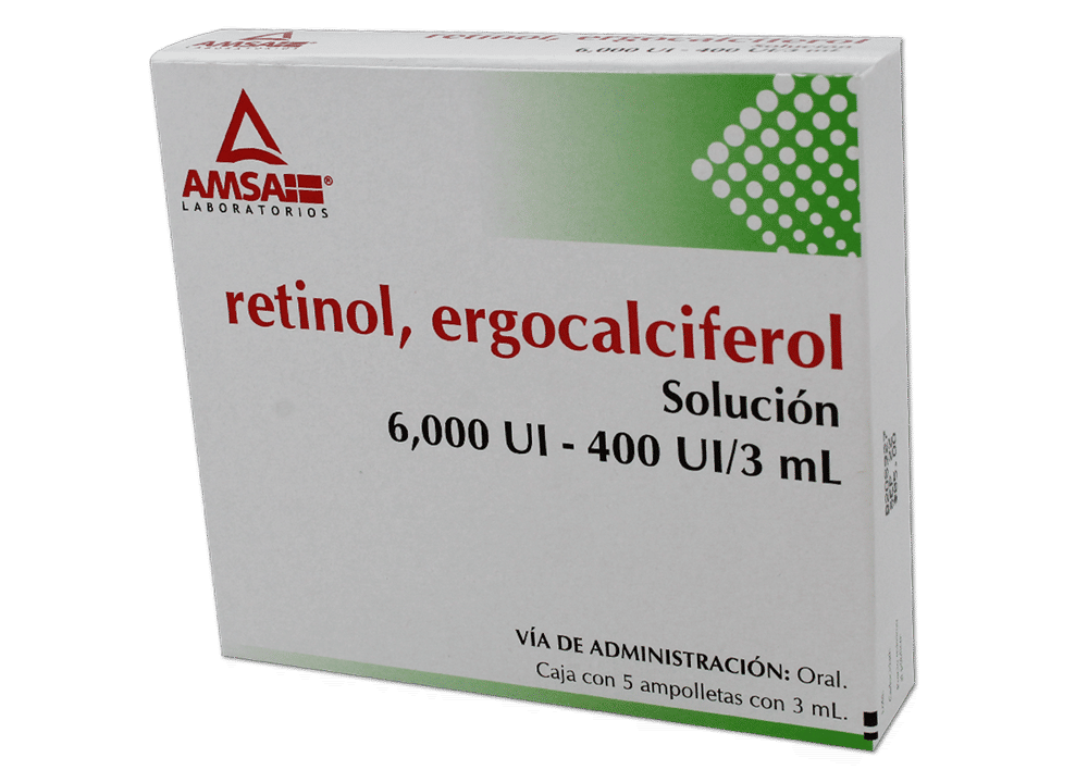 Imagen de Retinol / Ergocalciferol Solución