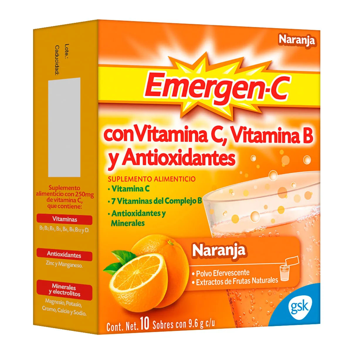 Emergen-C Polvo Efervescente