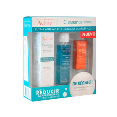 Imagen de Avène Kit Cleanance Concentrado 30 ml + Gel limpiador 100 ml + Protector solar 5 ml