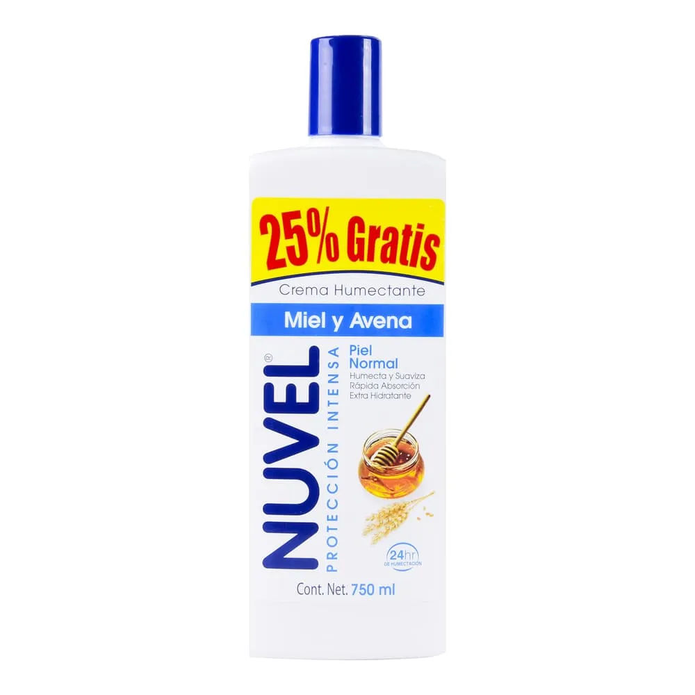 Crema Humectante Miel y Avena