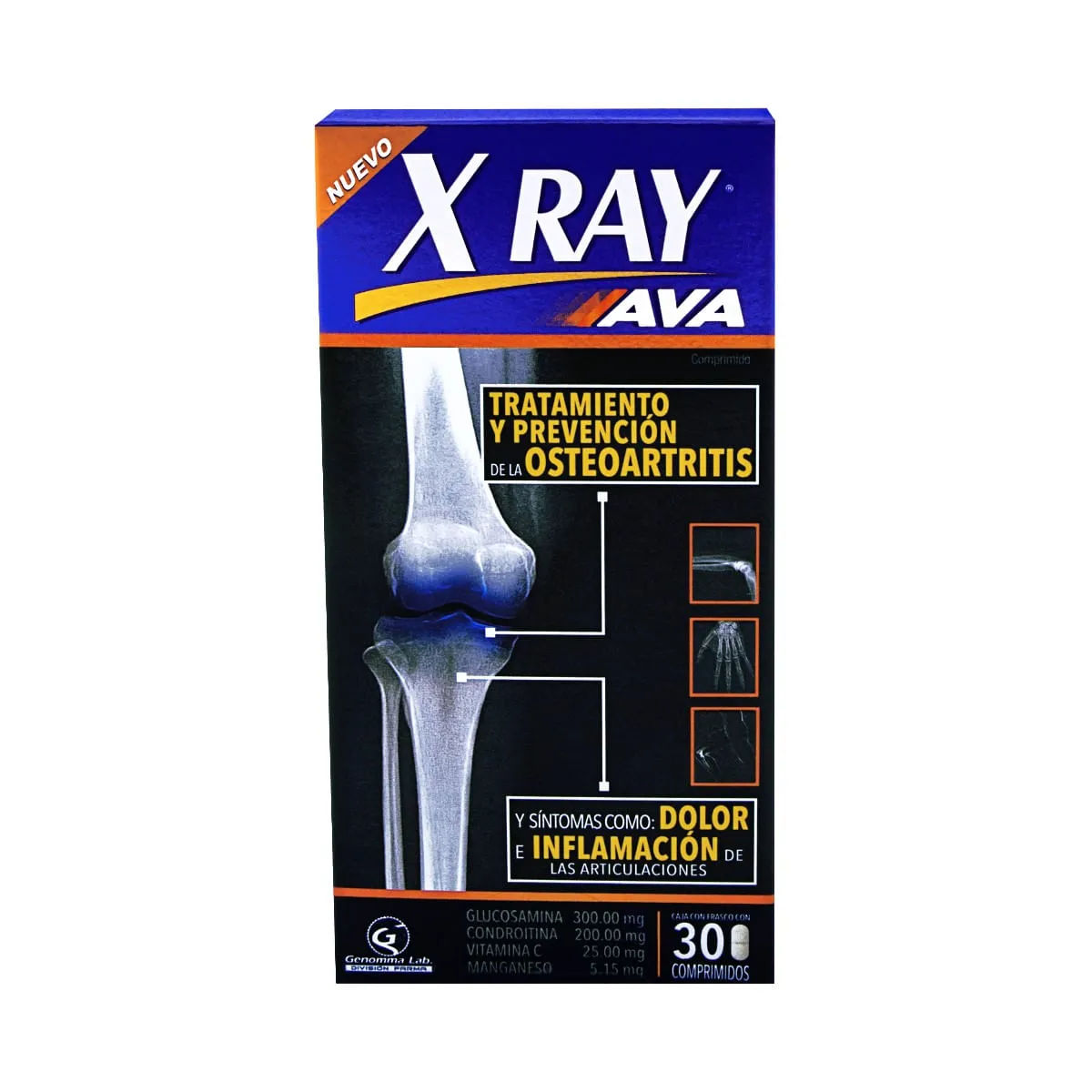 Imagen de X Ray Ava Comprimidos