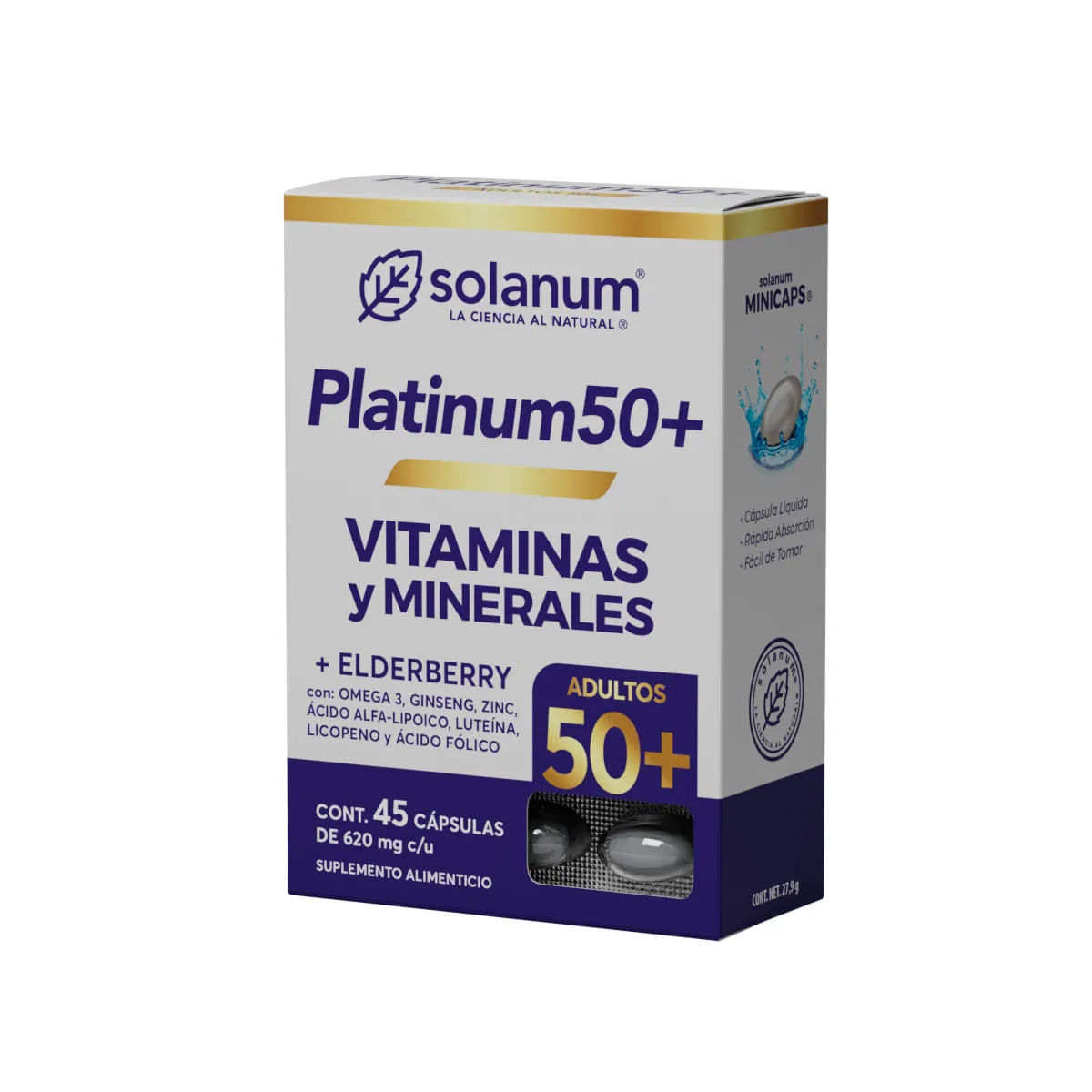 Platinum50+ Vitaminas y Minerales