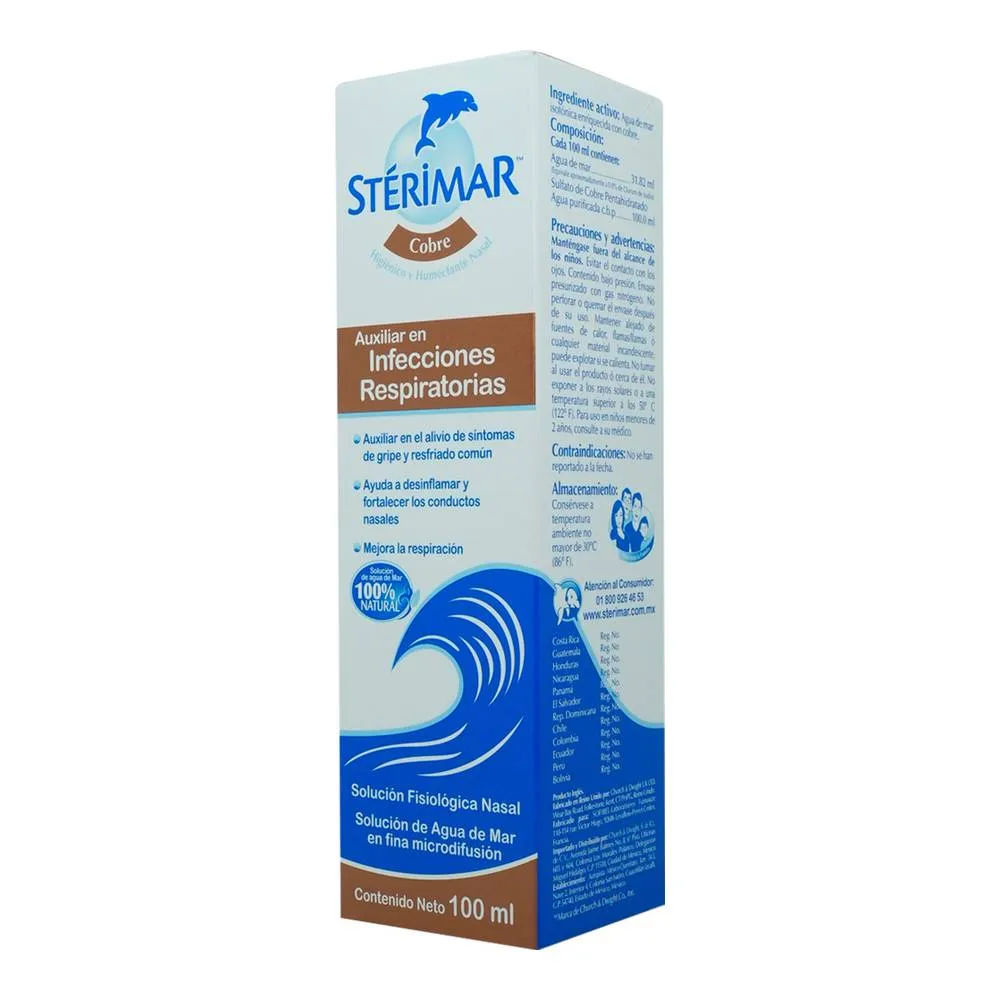 Imagen de Stérimar Cobre Solución Nasal 100 ml Spray