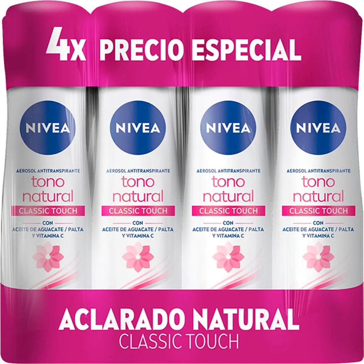 Aclarado Natural Desodorante en Spray