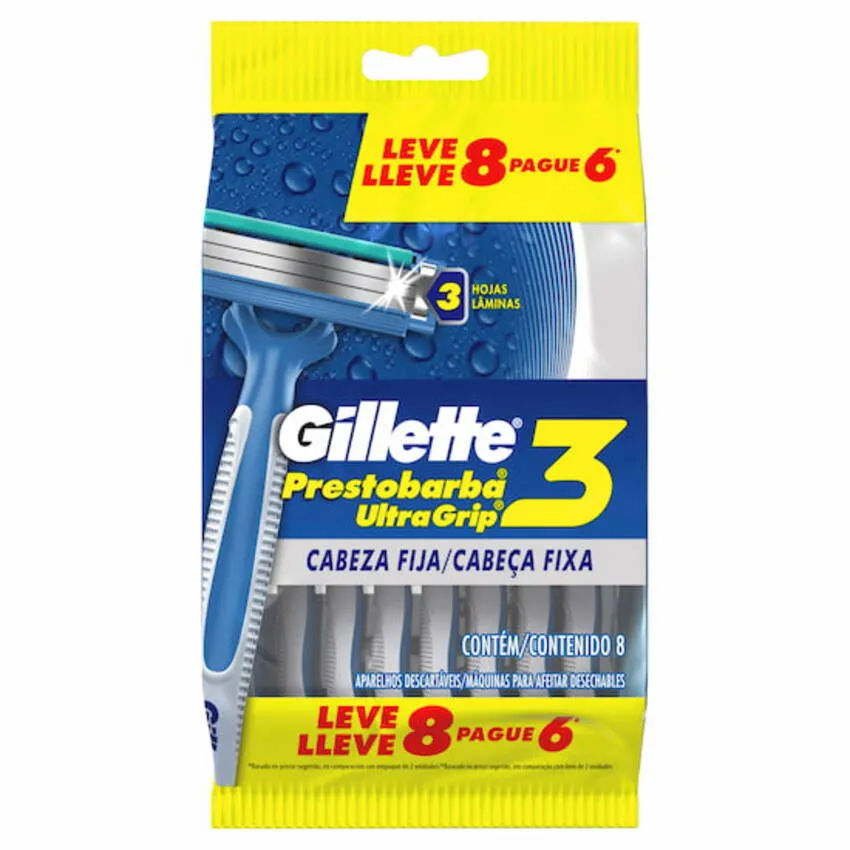 Prestobarba 3 Ultragrip