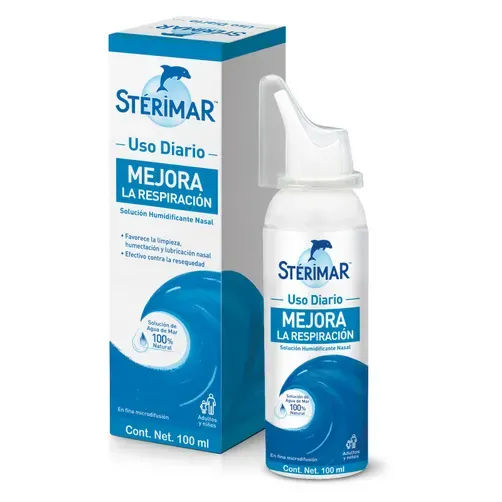 Imagen de Stérimar Agua de Mar Uso Diario Solución Nasal en Spray 100 ml - Church & Dwight