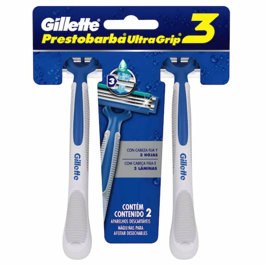 Prestobarba UltraGrip 3