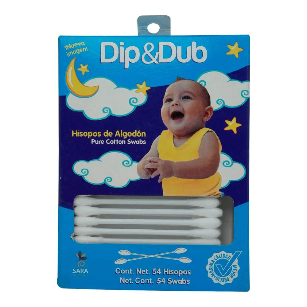Imagen de Dip & Dub Hisopos de Algodón