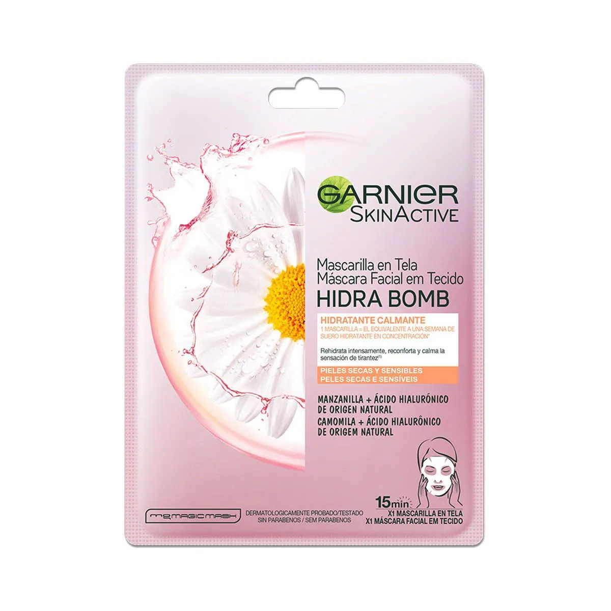 Hidra Bomb Mascarilla Manzanilla