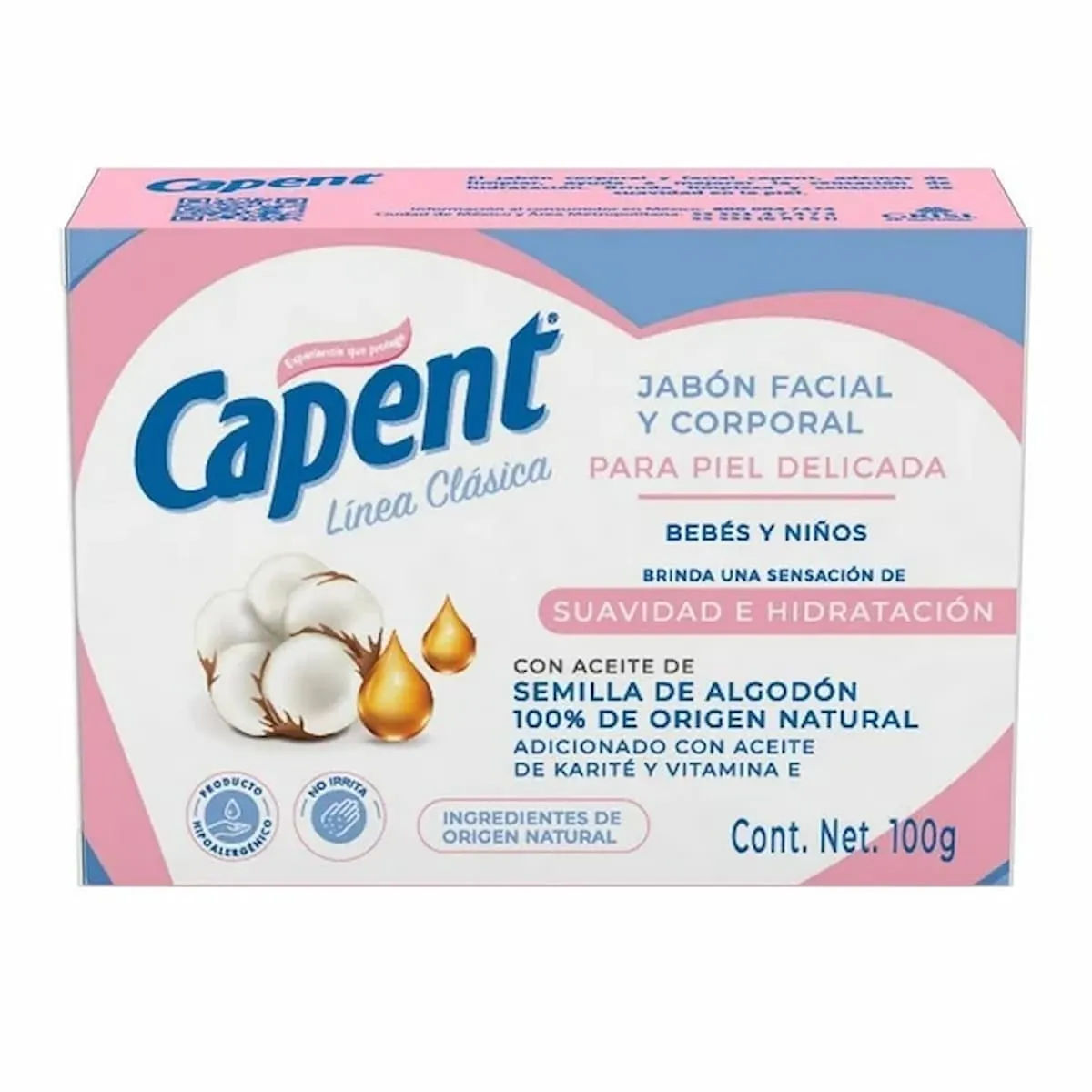 Imagen de Capent Jabón Facial y Corporal