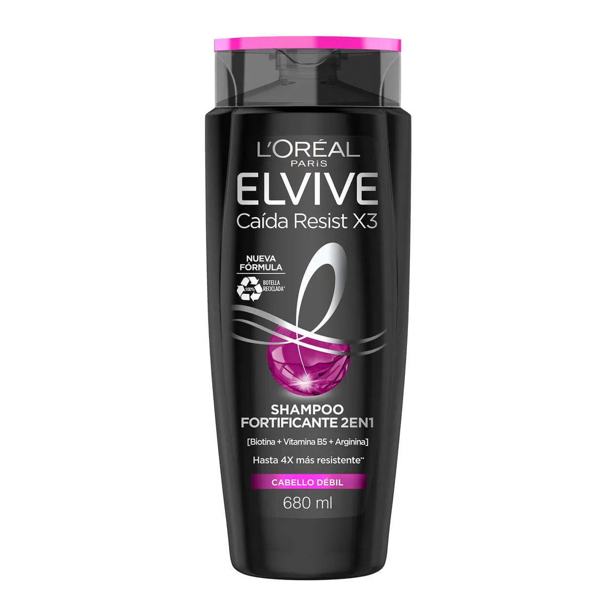 Imagen de Elvive Fort 2-1 Resist X3 Shampoo 680 ml