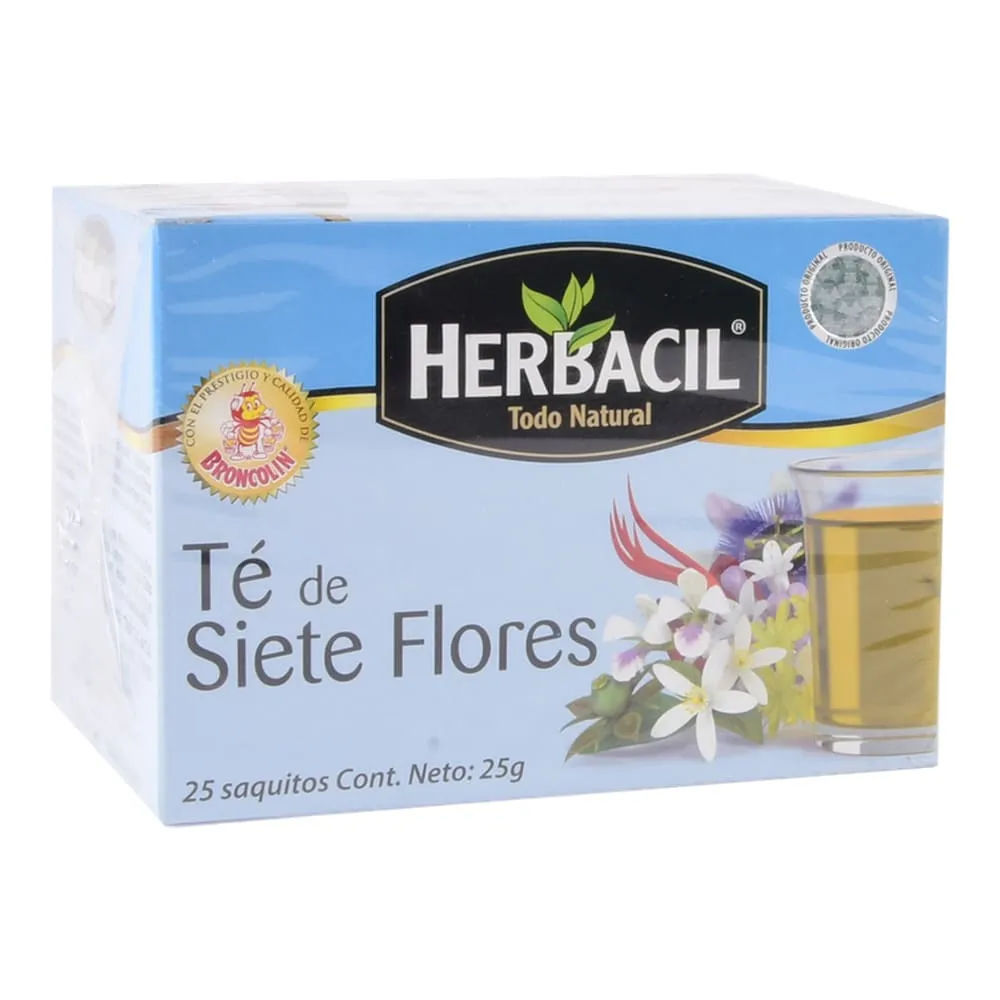 Imagen de Herbacil Té de Siete Flores 25 g Infusión - Herbacil