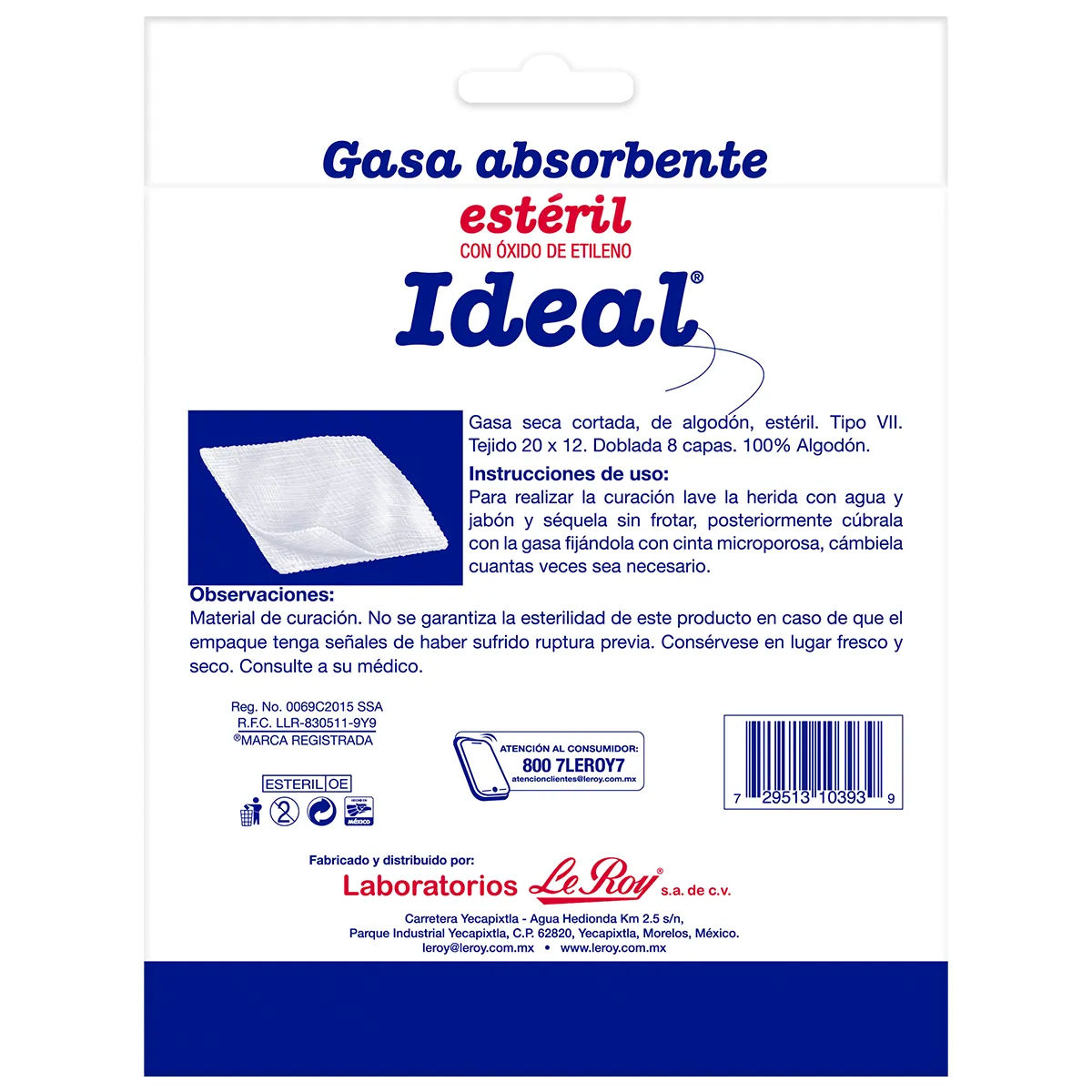 Gasa Absorbente