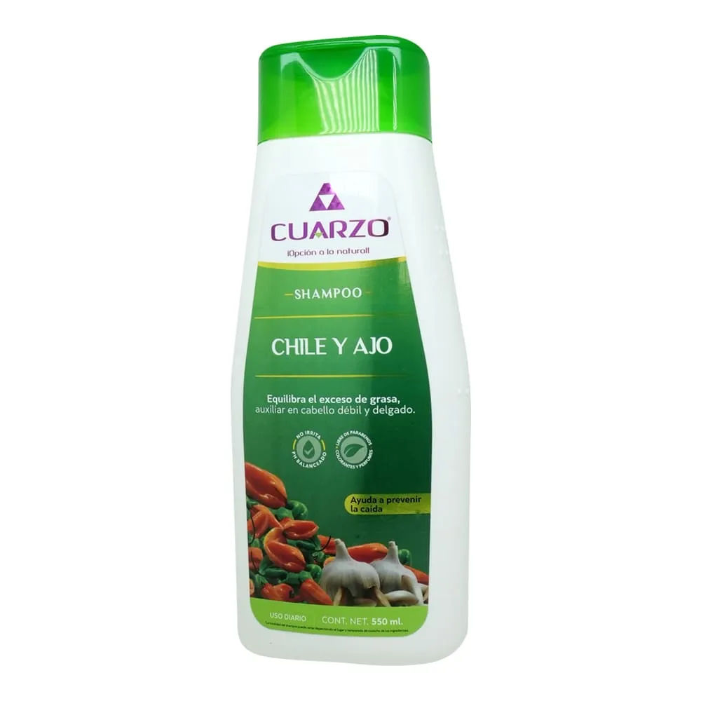 Imagen de Cuarzo Shampoo Chile y Ajo