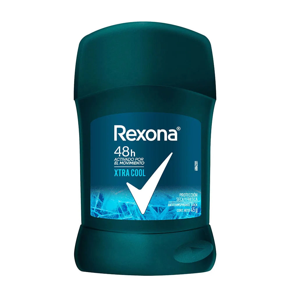 Imagen de Rexona Men Xtra Cool Antitranspirante 45 g Barra