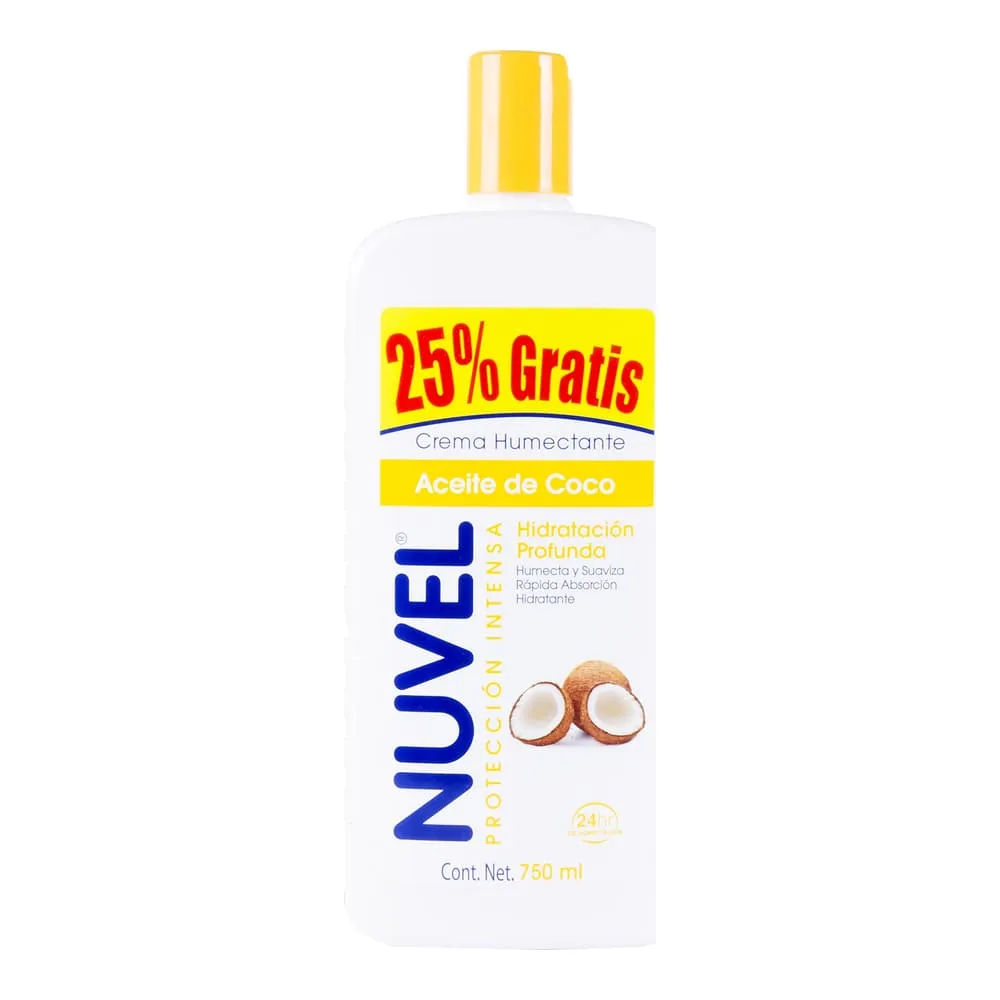 Imagen de Nuvel Crema Humectante Aceite de Coco