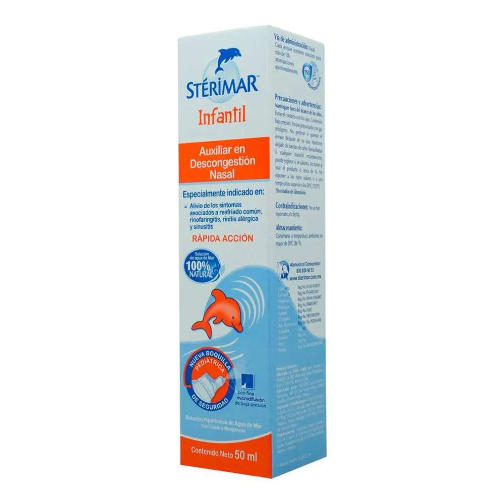 Imagen de Stérimar Infantil Solución de Agua de Mar 50 ml Spray nasal