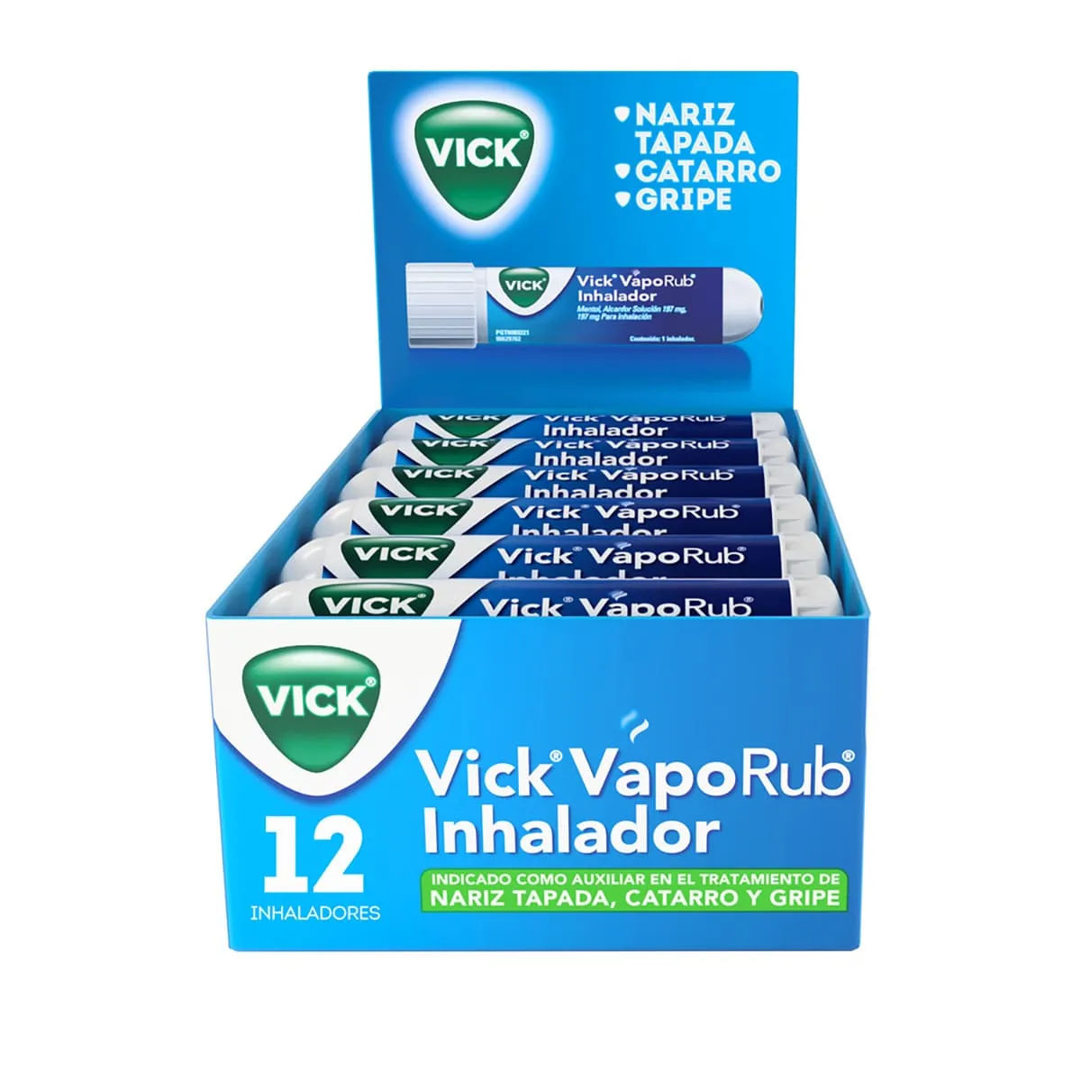 Vicks VapoRub Inhalador nasal Mentol y Alcanfor - Procter & Gamble