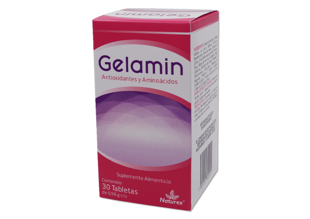 Imagen de Gelamin Antioxidantes y Aminoácidos Tabletas