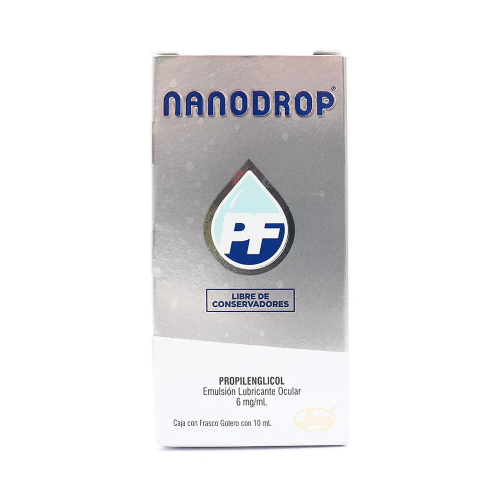 Imagen de Nanodrop PF Propilenglicol 6 mg/ml Emulsión oftálmica - Sophia