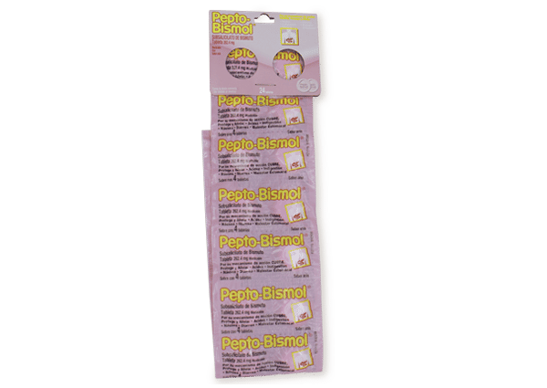 Pepto Bismol Sabor Anís Masticable