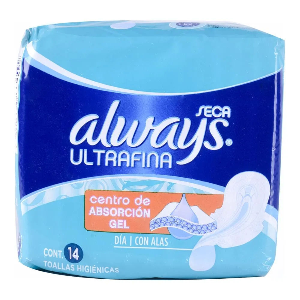 Imagen de Ultra Invisible Toallas Femeninas