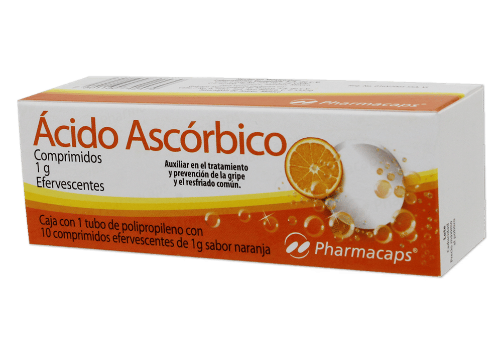Imagen de Ácido Ascórbico 1 g Tableta Efervescente