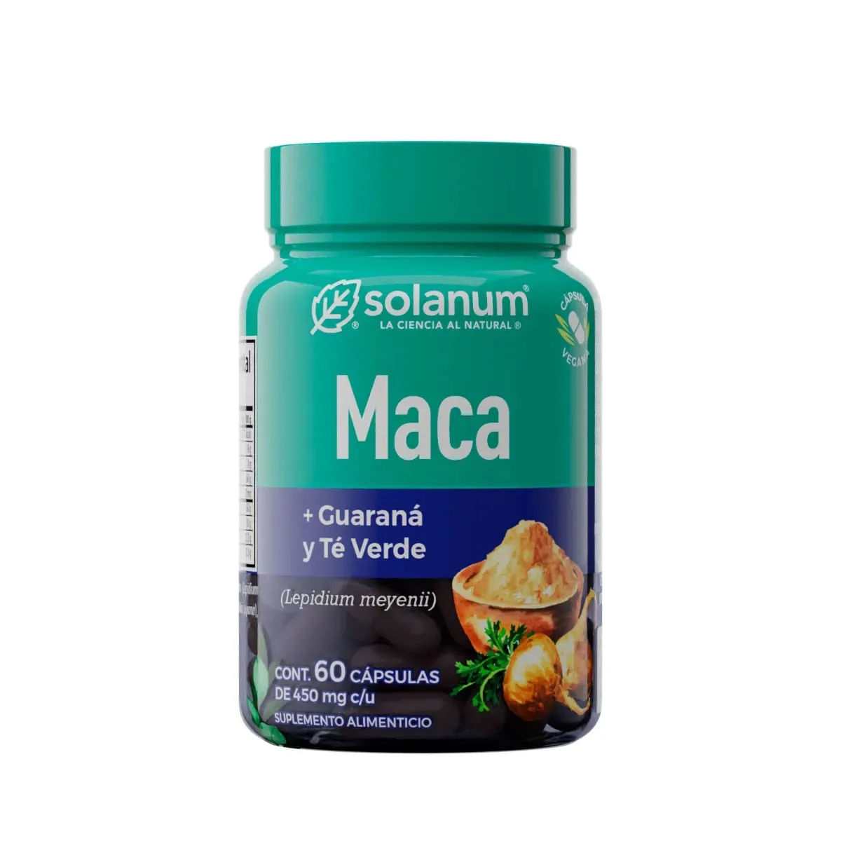 Imagen de Suplemento de Maca, Guaraná y Té Verde