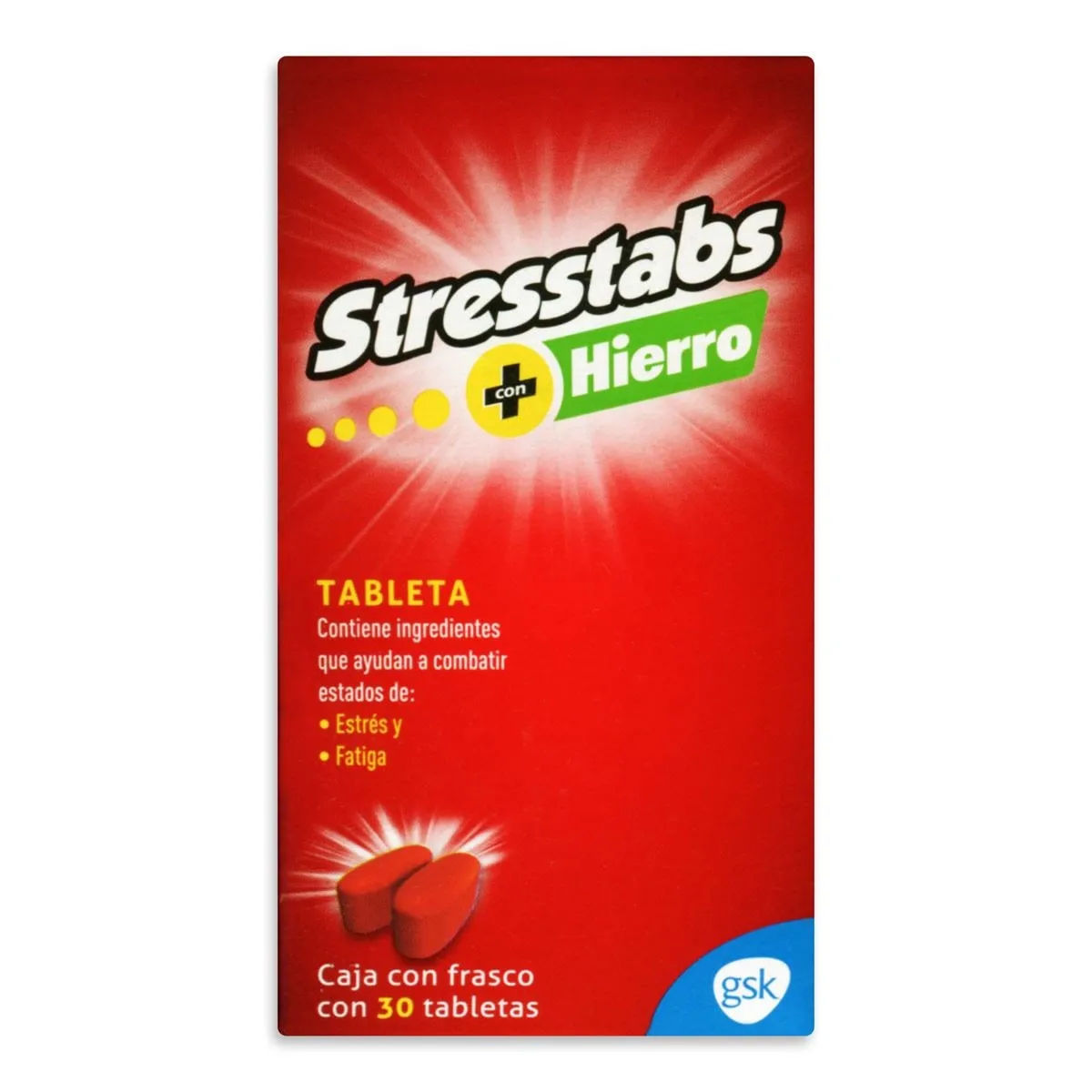 Stresstabs 600 Hierro
