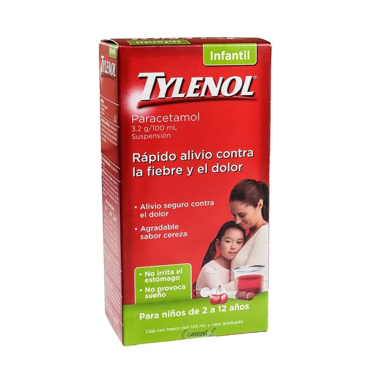 Imagen de Tylenol Sabor Cereza