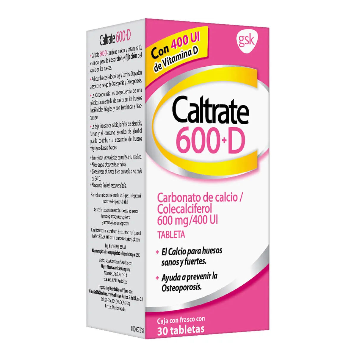 Imagen de Caltrate 600+D