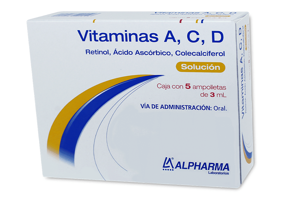 Retinol / Ácido Ascórbico / Colecalciferol