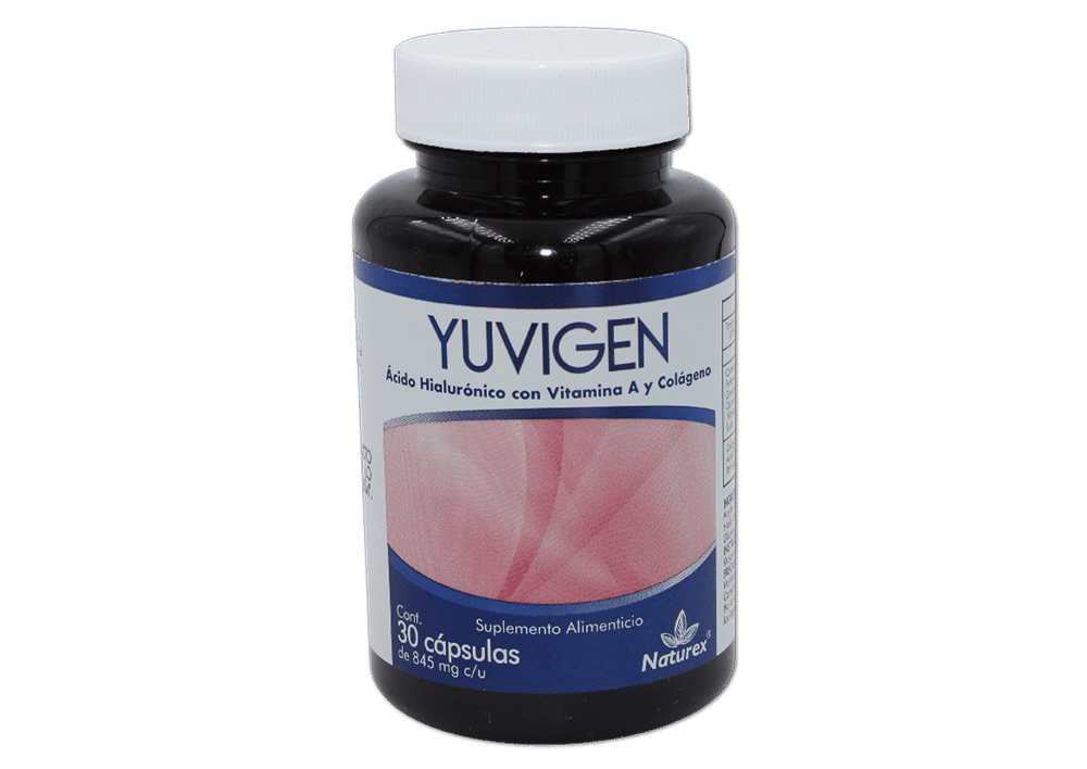 Imagen de Yuvigen Ácido Hialurónico / Vitamina A / Colágeno 845 mg Cápsula