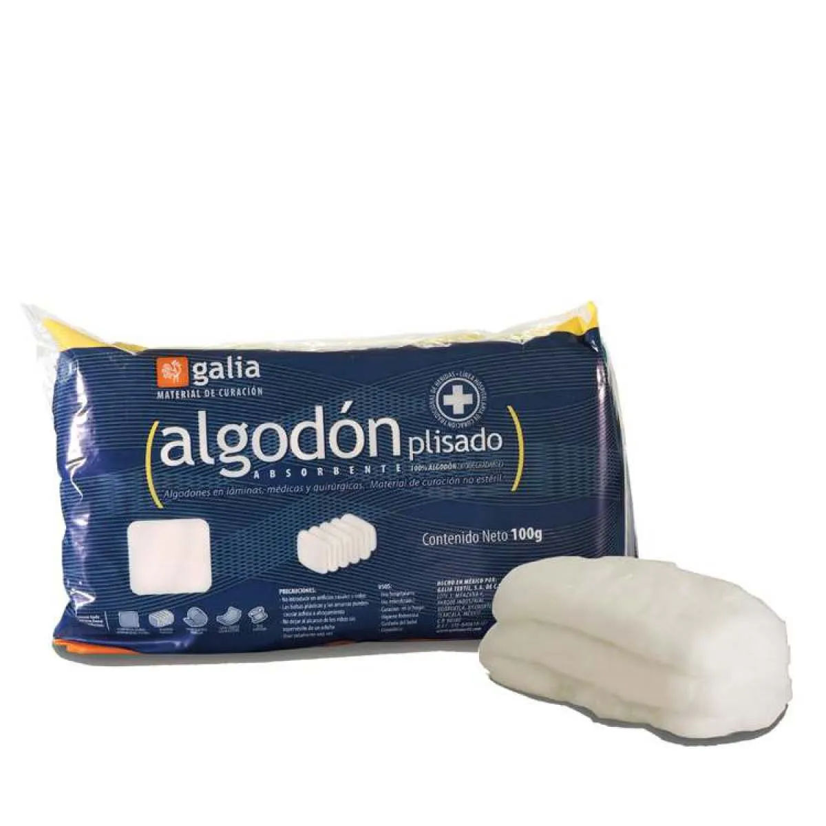 Algodón Plisado