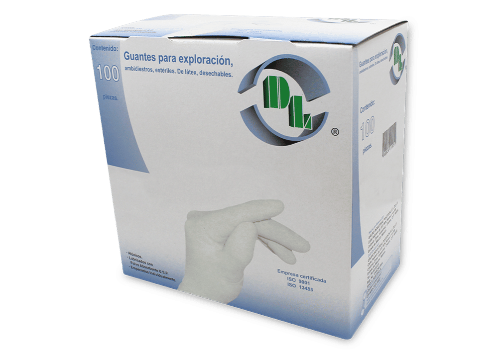 Imagen de Guantes de Látex Estériles para Exploración