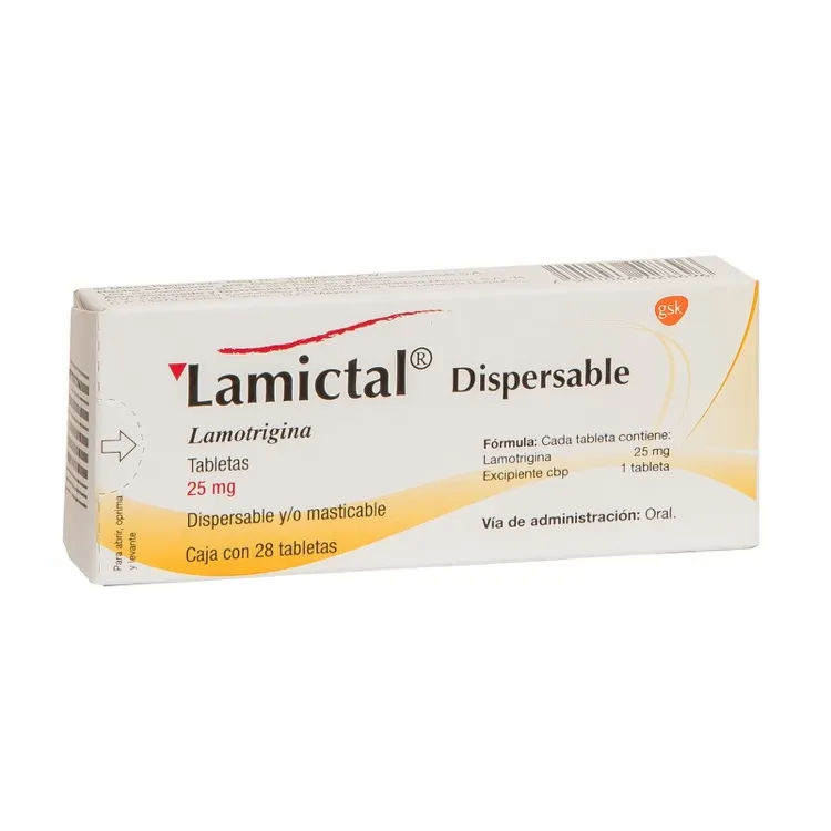 Imagen de Lamictal Dispersable Masticable