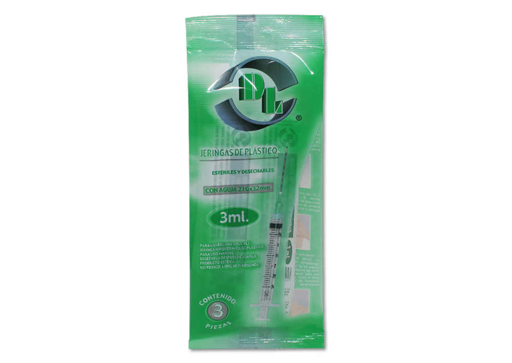 Jeringa Desechable