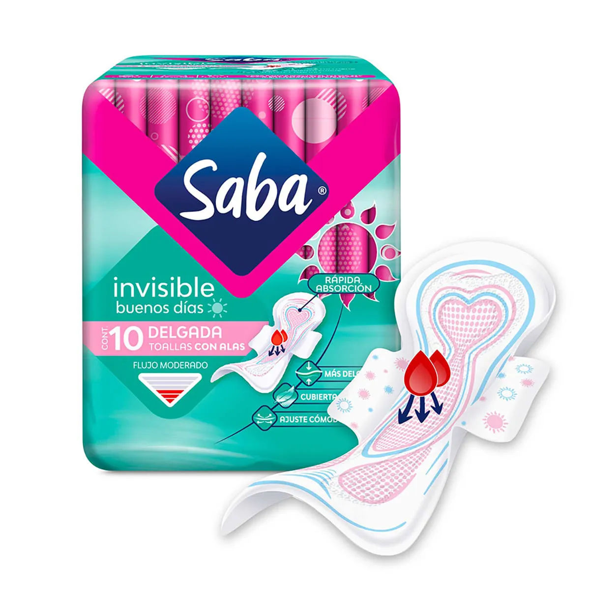 Invisible Toalla Femenina