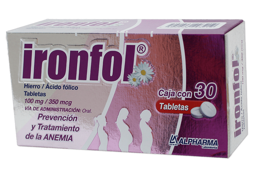 Ironfol Tabletas