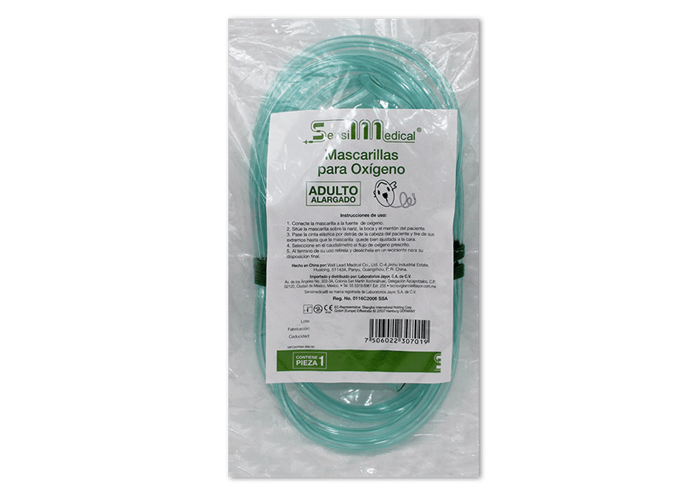 Mascarilla para Oxígeno