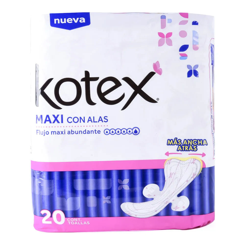 Imagen de Maxi Nocturna Toallas Sanitarias