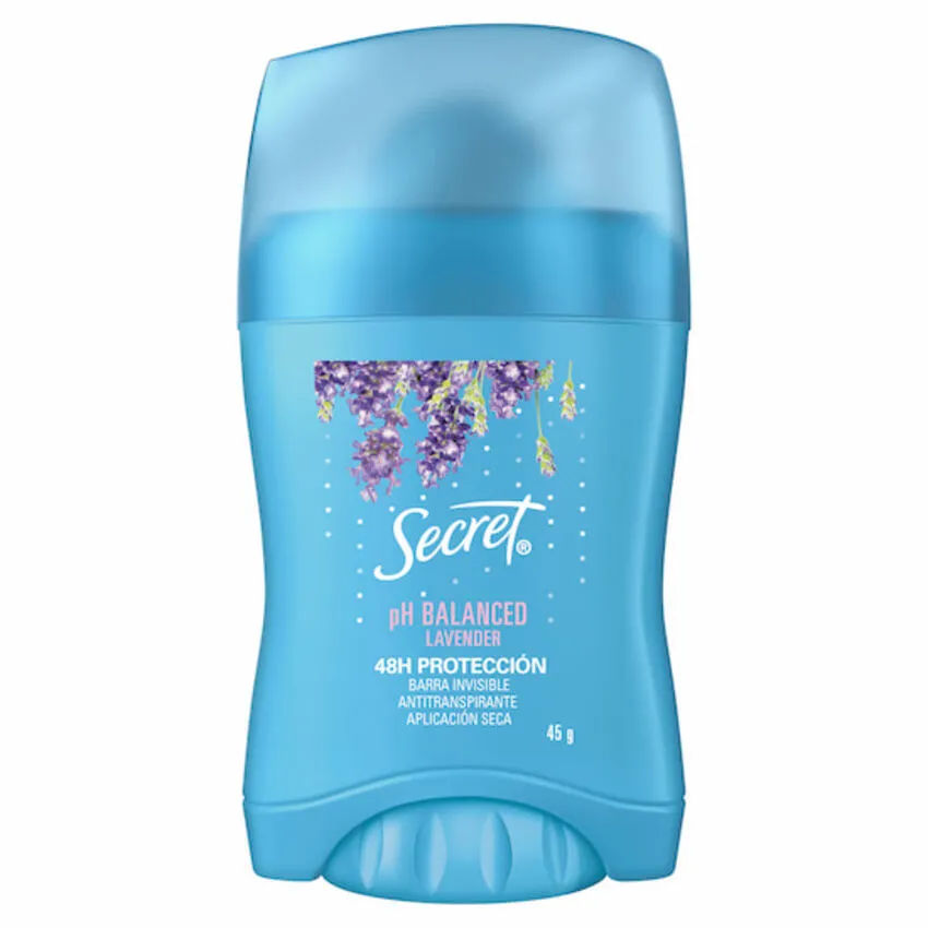 Imagen de Secret pH Balanced Lavender 45 g Desodorante en barra