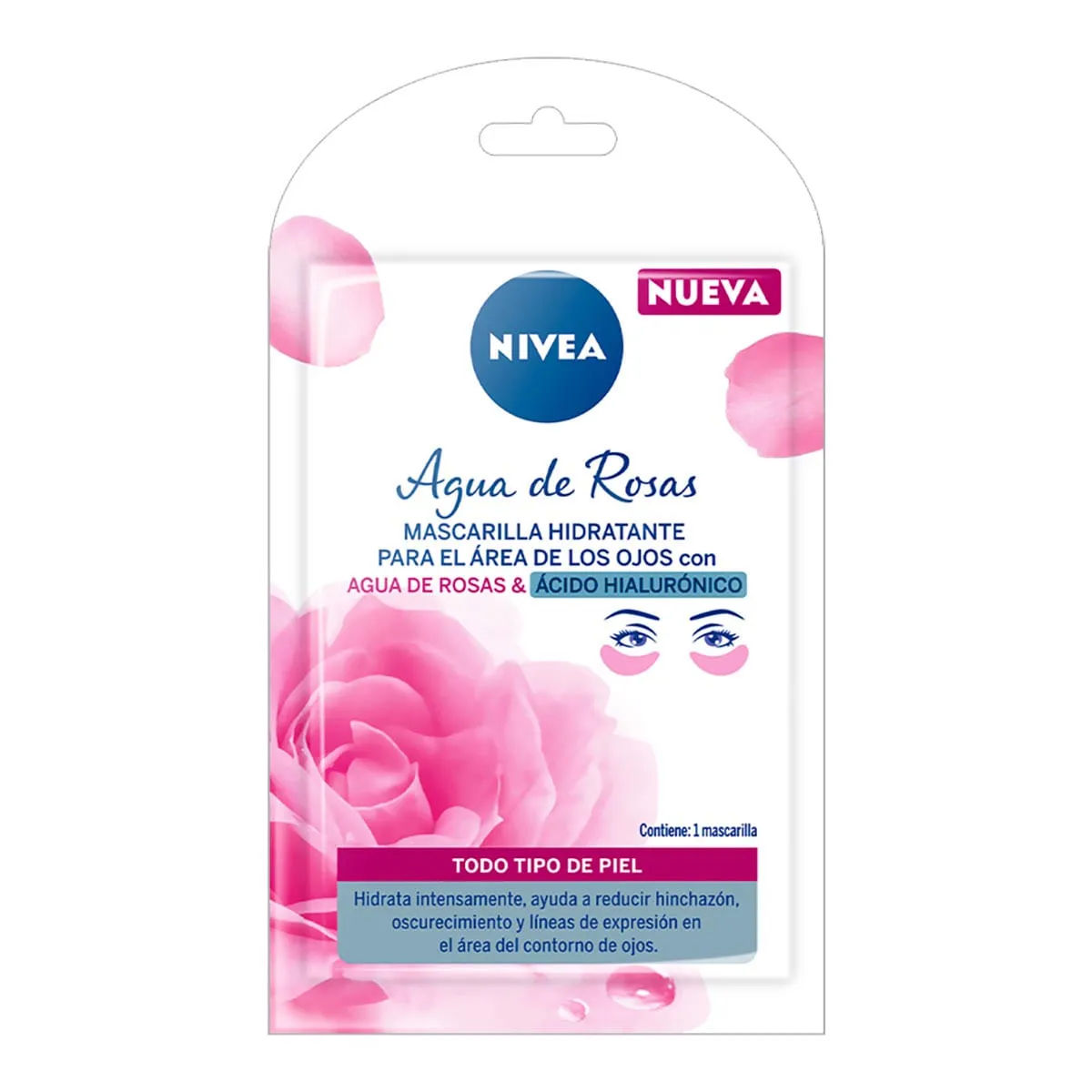 Imagen de Agua de Rosas Mascarilla Ojos